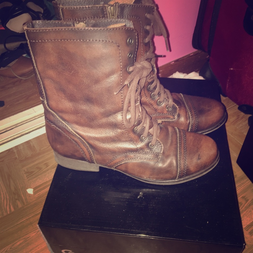 Steve Madden Troop Combat Boots